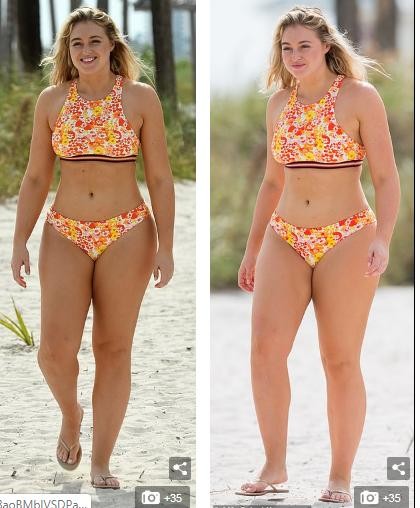 Người mẫu ngoại cỡ Iskra Lawrence chụp hình nóng bỏng với loạt bikini - ảnh 13