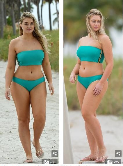 Người mẫu ngoại cỡ Iskra Lawrence chụp hình nóng bỏng với loạt bikini - ảnh 15