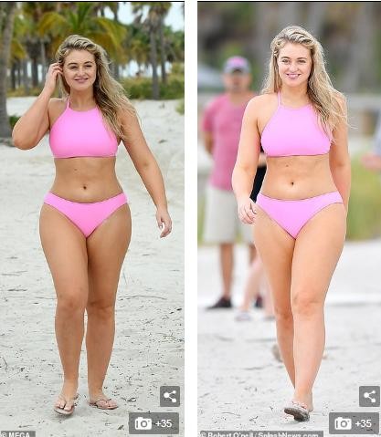 Người mẫu ngoại cỡ Iskra Lawrence chụp hình nóng bỏng với loạt bikini - ảnh 16