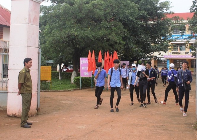 Kỳ thi THPT Quốc gia 2018 tại Gia Lai có 12.825 thí sinh đăng ký dự thi