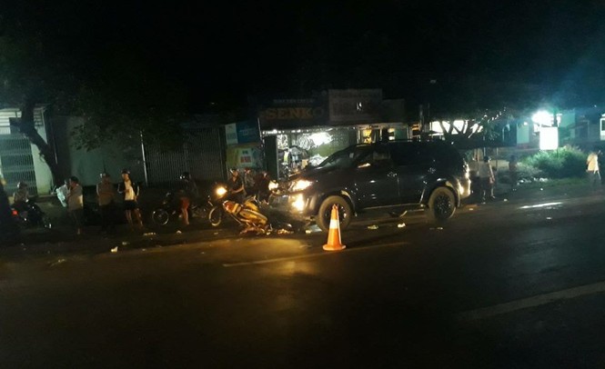 Đắk Nông: Xe ô tô tông xe máy, 3 người thương vong - ảnh 1