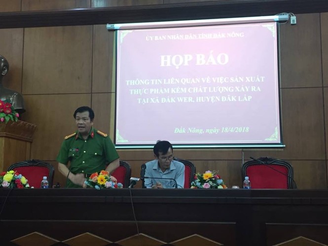 Tỉnh Đắk Nông thông tin vụ nhuộm đen cà phê bằng pin con Ó - ảnh 1