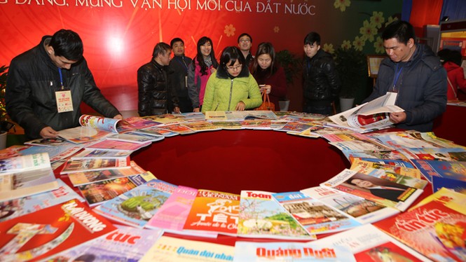 120 gian hàng tham gia Hội báo Xuân 2015 - ảnh 1