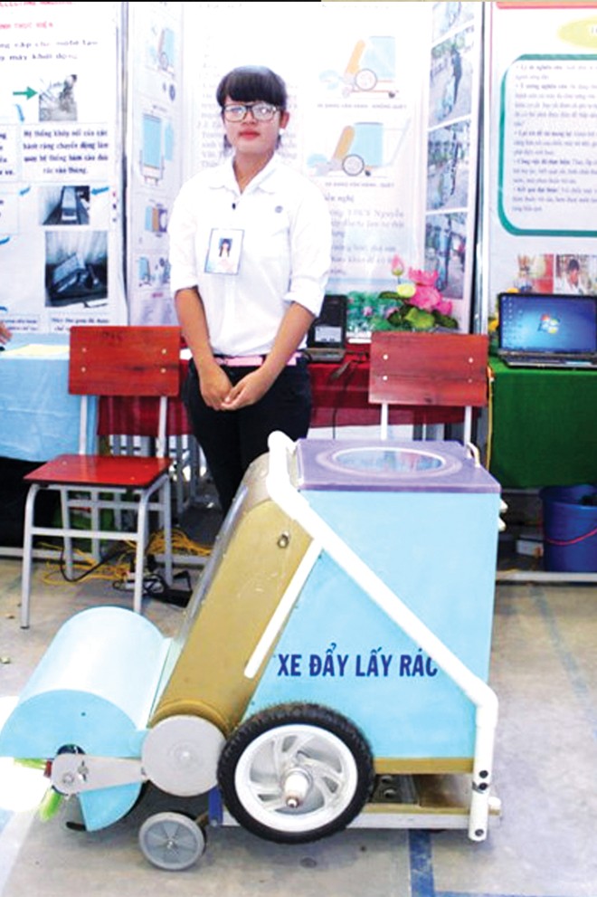 Những nữ sinh giỏi sáng chế, mê công nghệ - ảnh 1