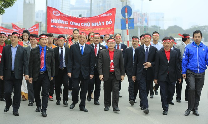 Chủ nhật Đỏ 2017: Một ngày hơn 5.500 đơn vị máu - ảnh 1