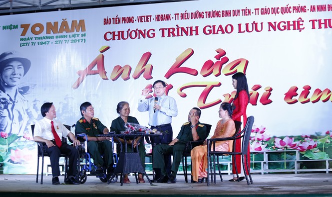 70 năm Ngày Thương binh Liệt sĩ: Bừng lên ánh lửa trái tim - ảnh 1