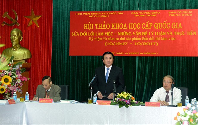 Quan trọng nhất hiện nay là nói đi đôi với làm - ảnh 1