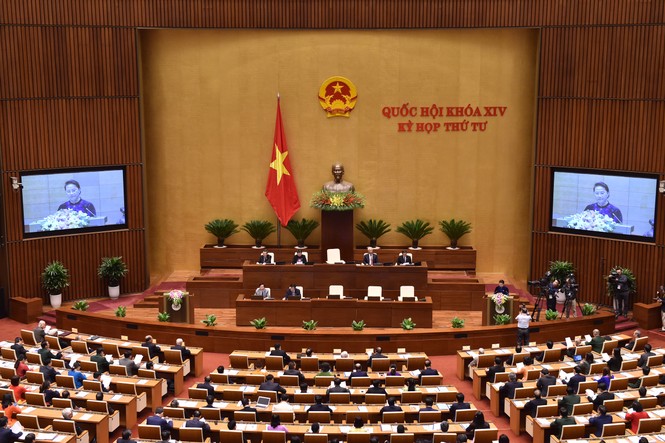 Khai mạc kỳ họp thứ 4, Quốc hội khóa XIV - ảnh 1