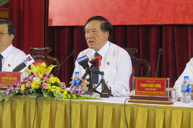 Sẽ xử lý thẩm phán tuyên án treo bị cáo Nguyễn Khắc Thủy - ảnh 1