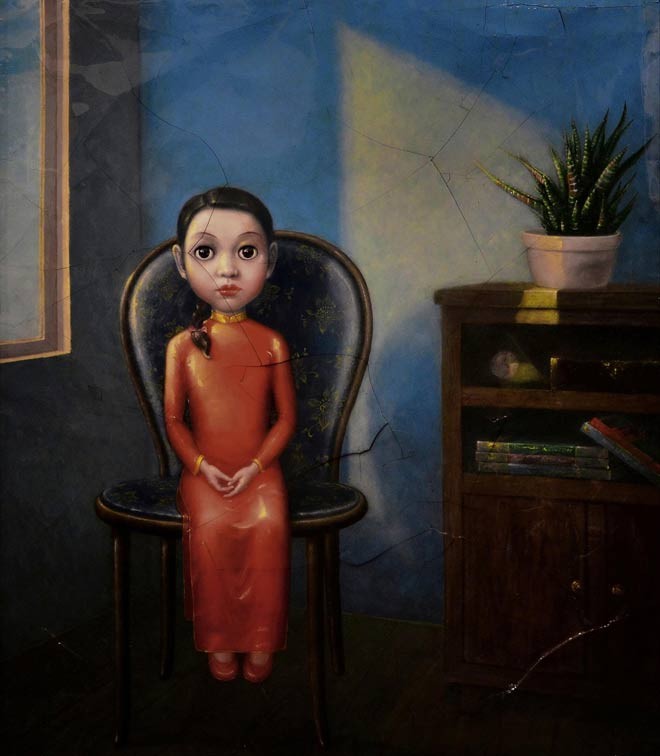 Lưu Tuyền: Ðeo mặt nạ vẽ búp bê - ảnh 2