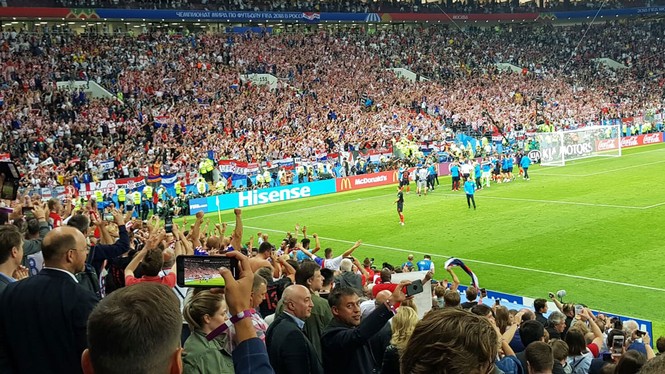 Ký sự World Cup 2018: Luzniki, niềm vui nỗi buồn bán kết - ảnh 4