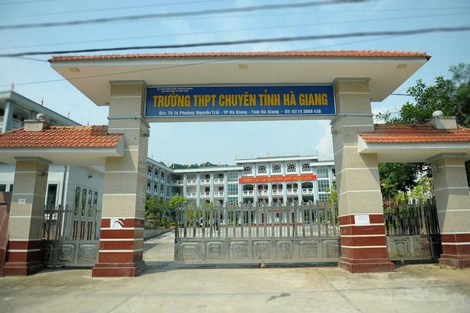 Rà soát lại quy trình coi thi và chấm thi ở Hà Giang - ảnh 2