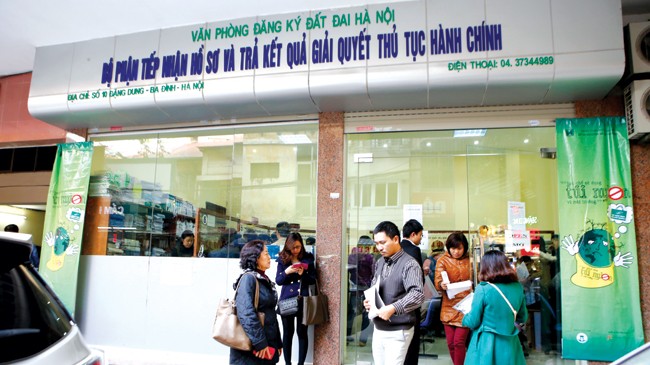 Hà Nội cắt giảm 50% thủ tục cấp sổ đỏ nhà dự án! - ảnh 1