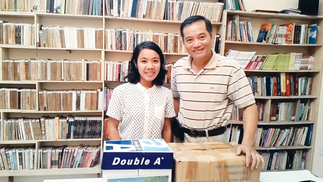 'Quới nhân' sưu tập sách - ảnh 1