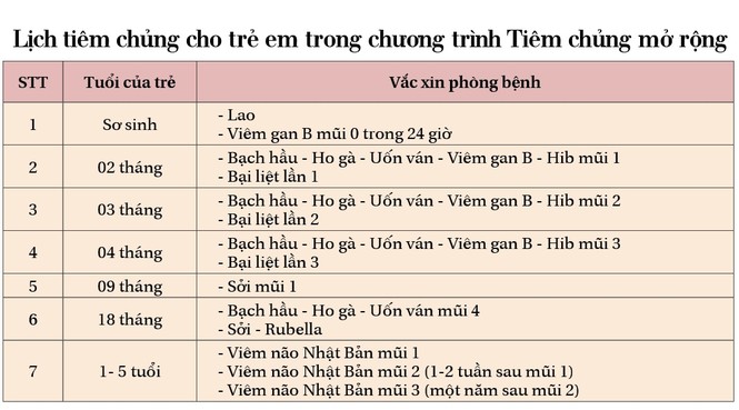 Lợi ích của tiêm chủng đầy đủ và đúng lịch - ảnh 1