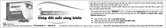 Phát hiện mới về Astaxanthin- Dưỡng chất vàng giúp đôi mắt sáng khỏe - ảnh 1