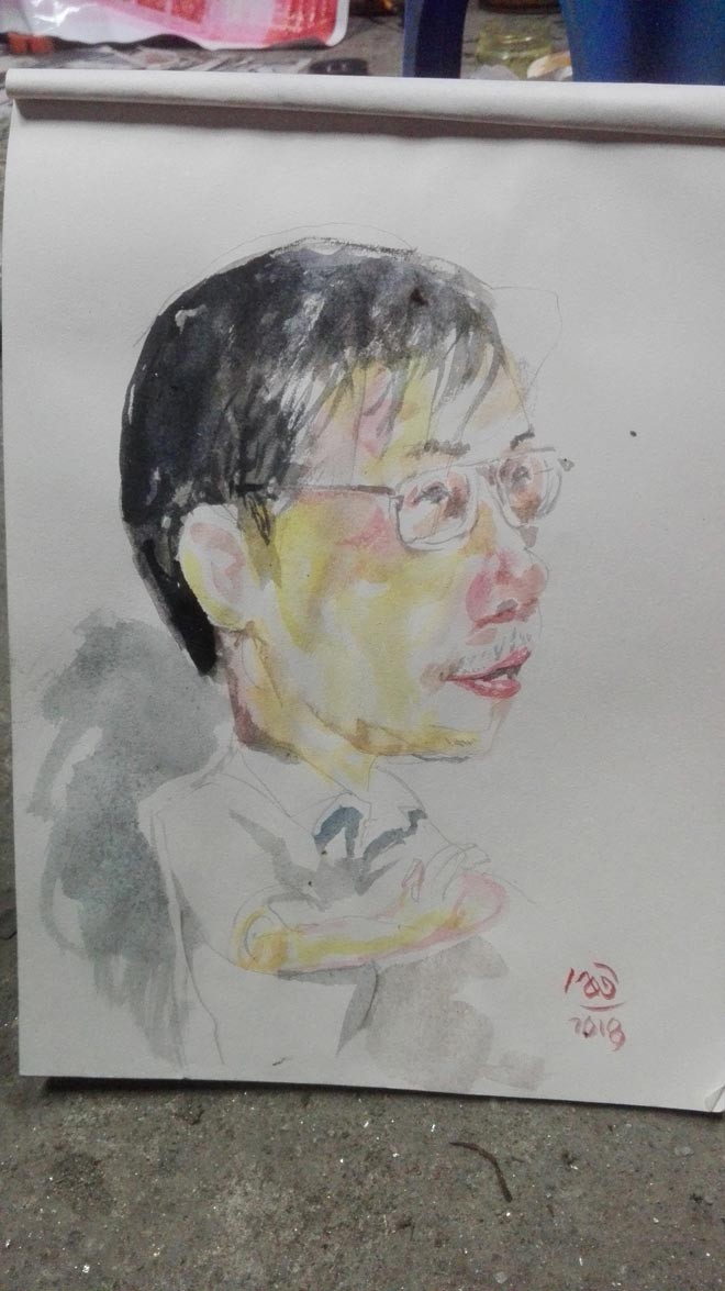Ông đồ xứ nghệ Phan Huy Dũng - ảnh 1