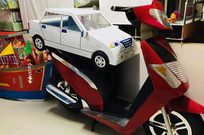 Teo tóp nghề làm vàng mã Sài Gòn - ảnh 1