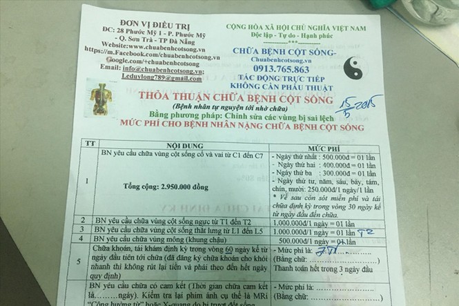 'Lương y chui' phán bệnh, moi tiền - ảnh 1