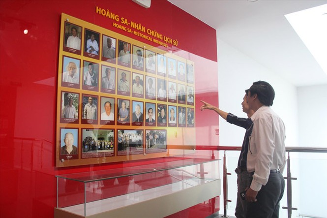 Rưng rưng nhà trưng bày Hoàng Sa - ảnh 1