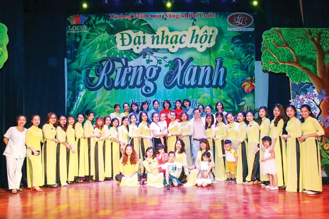 Ngôi trường xanh với những tiết học xanh - ảnh 2