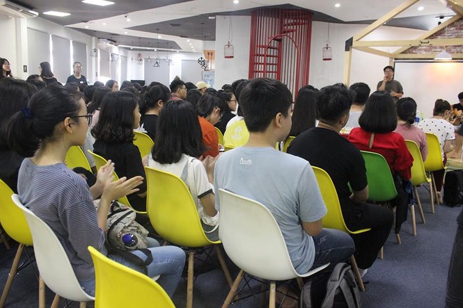 'Bão 2018' tư vấn chọn nghề cho học sinh - ảnh 1