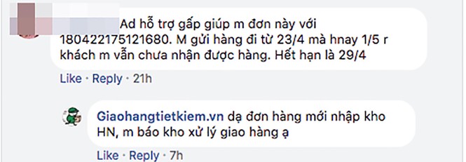 Khách hàng nhận 'quả đắng' vì dịch vụ giao hàng tiết kiệm - ảnh 3