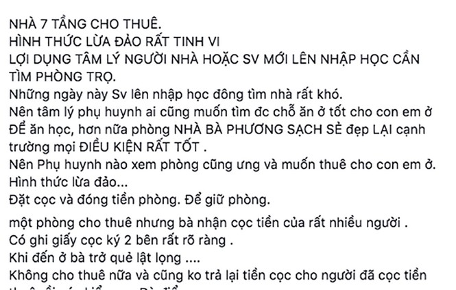 Hà Nội: Cảnh giác các chiêu lừa đảo thuê nhà trọ với tân sinh viên - ảnh 2