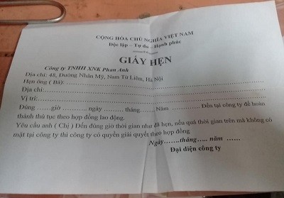 Lừa việc làm tại các bến xe tinh vi ra sao? - ảnh 4