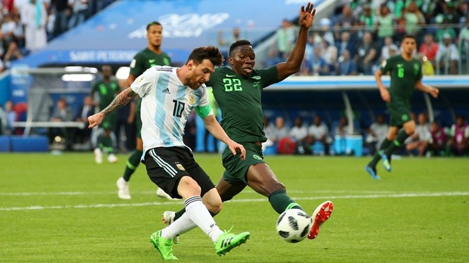 Cận cảnh Messi ghi bàn thắng thứ 100 của World Cup 2018 - ảnh 2