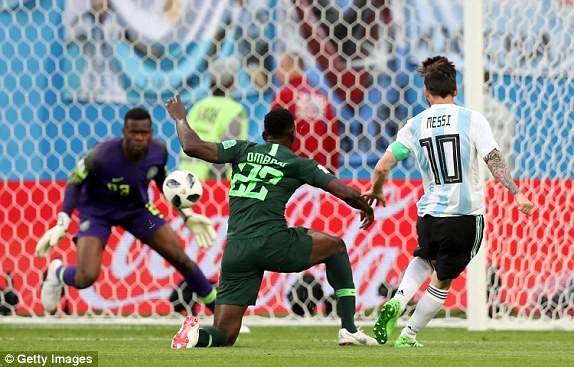 Cận cảnh Messi ghi bàn thắng thứ 100 của World Cup 2018 - ảnh 3
