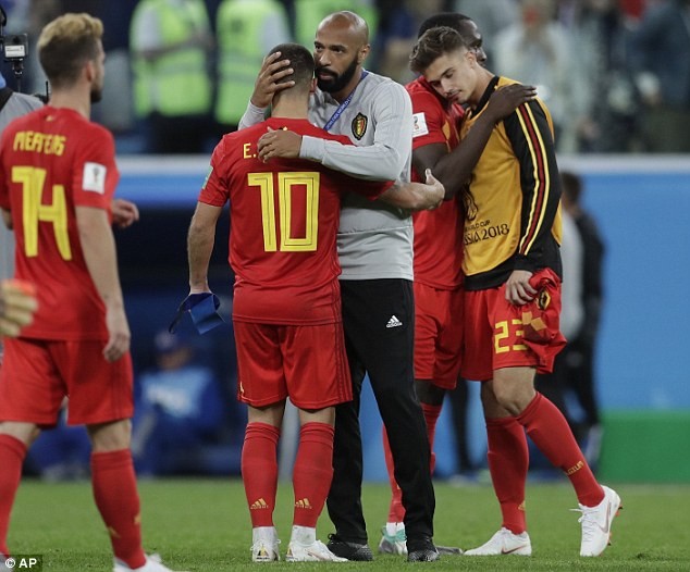 Sắc thái Thierry Henry trong 'nghịch cảnh' bán kết Pháp - Bỉ - ảnh 9