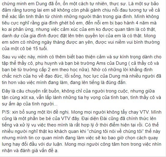 Từ vụ MC Minh Tiệp: MC Diệp Chi mong mọi người không 'tẩy chay' VTV - ảnh 3