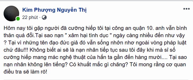 Mẫu nude Kim Phượng gặp đối chất với hoạ sĩ Ngô Lực? - ảnh 1