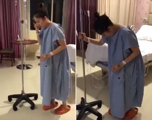 Khánh Thi nén đau tập đi, nhắn nhủ các bà mẹ sinh mổ - ảnh 1