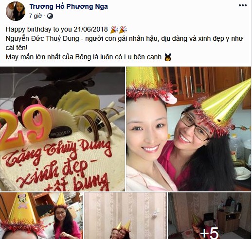 HH Phương Nga vui vẻ cùng tri kỷ đón tuổi mới dù bị phục hồi điều tra - ảnh 1