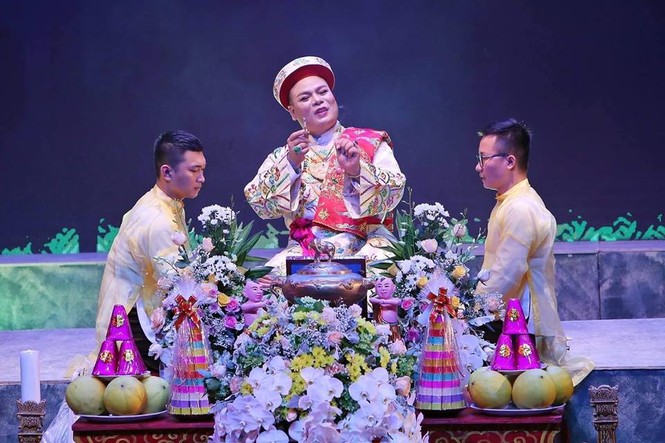 Diễn xướng nghi lễ chầu văn đồng bằng Bắc bộ lần thứ V - ảnh 6