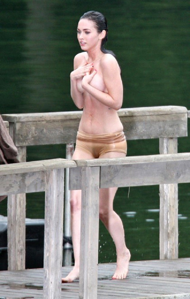 Hé lộ hậu trường cảnh Megan Fox tắm tiên ở phim kinh dị gắn mác 18+ - ảnh 4