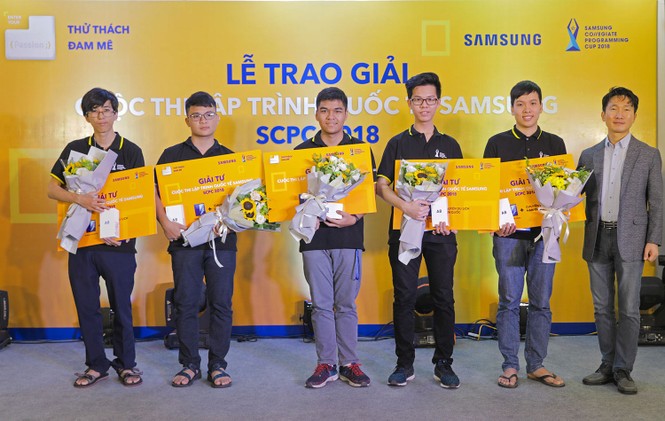 Sinh viên Bách Khoa thắng Cuộc thi Lập trình Quốc tế Samsung 2018 - ảnh 1