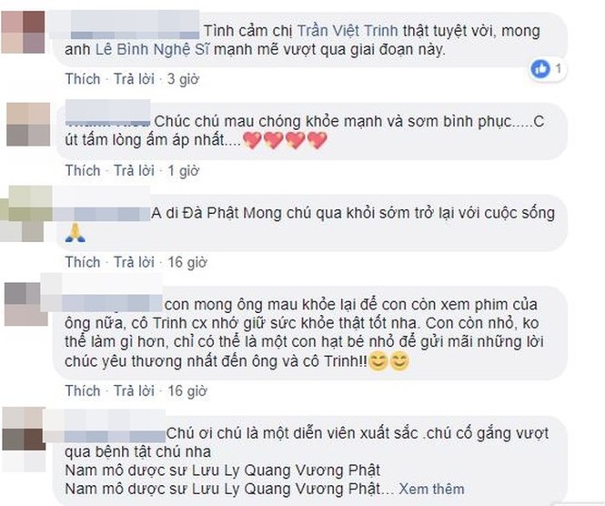 Món quà xúc động của Việt Trinh dành cho nghệ sĩ Lê Bình - ảnh 2