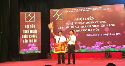 Bế mạc Hội diễn nghệ thuật quần chúng Agribank lần thứ III - ảnh 2