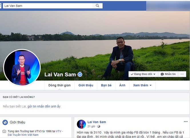 Lại Văn Sâm chính chủ nhắn gì với 27 'Lại Văn Sâm' khác trên facebook? - ảnh 1