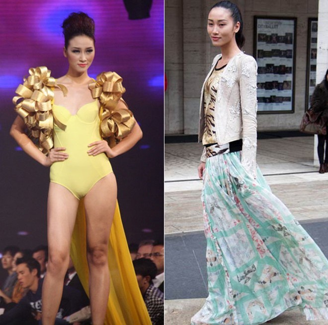 Từ một người mẫu có số đo kém chuẩn, Huyền Trang phải cực lực giảm mỡ thừa nhưng vẫn phải giữ sức khỏe làm việc