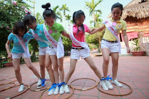 Thêm một trò chơi tạo cơ hội cho các thí sinh ăn ý với nhau hơn trong các hoạt động