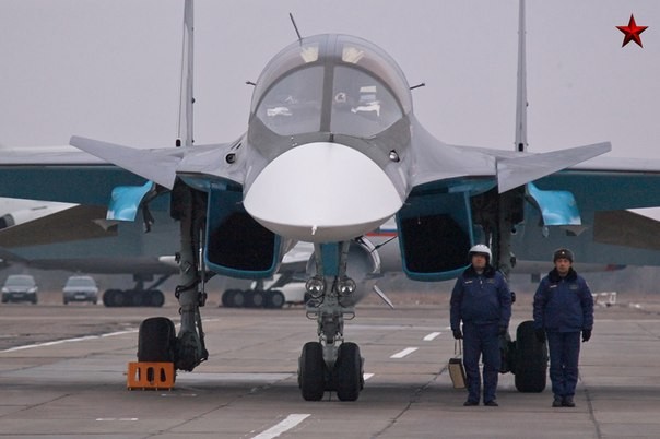Dự kiến đến năm 2020 không quân Nga sẽ có 124 máy bay Su-34 nhằm thay thế cho các máy bay Su-24