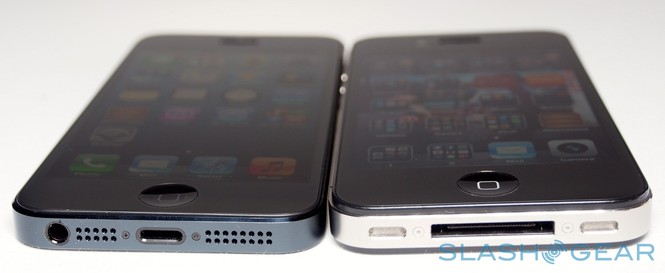 iPhone 5 đọ độ mỏng với “đàn anh” iPhone 4S