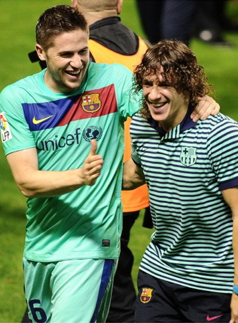 Puyol là trụ cột vững trãi trong hàng phòng ngự của đội bóng xứ Catalonia