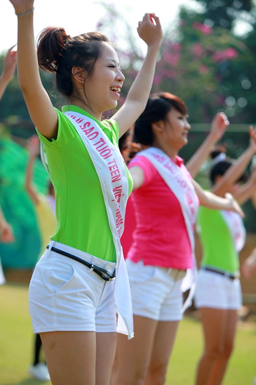 Hào hứng với aerobic