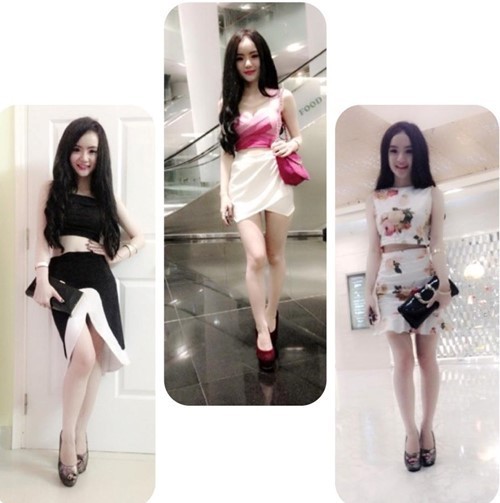 Phong cách thời trang không phù hợp với lứa tuổi 16 - 17 của Phương Trang