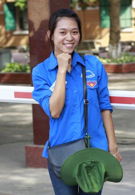 Nữ sinh ĐHKHTN-ĐHQG Hà Nội